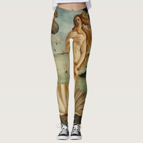 The Birth of Venus Leggings