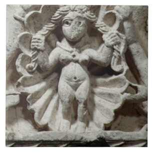 The Birth of Venus (limestone) Ceramic Tile