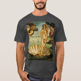 The Birth of Venus Nascita di Venere by Sandro Bot T-Shirt