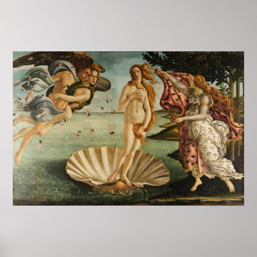 The Birth of Venus Poster