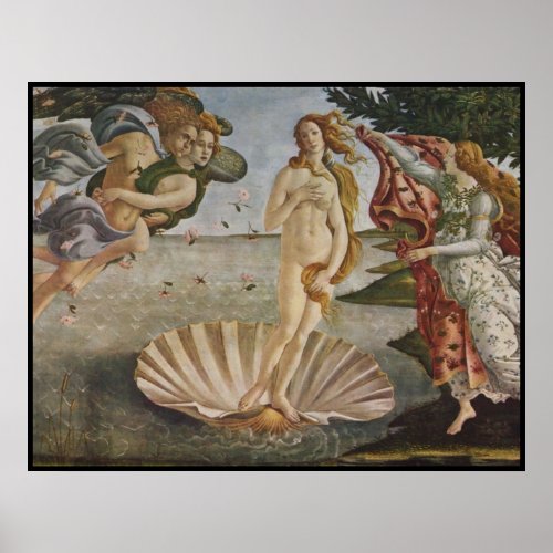 The Birth of Venus Poster