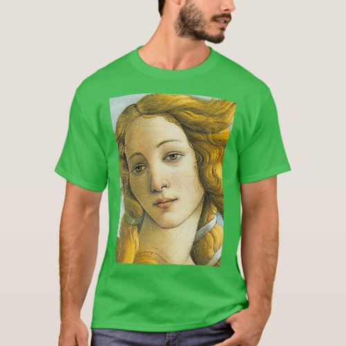 The Birth of Venus Sandro Botticelli 13 T_Shirt