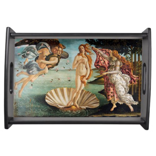 The Birth of Venus Sandro Botticelli 1485 Serving Tray