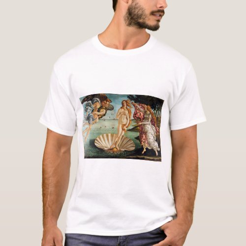 The Birth of Venus Sandro Botticelli 1485 T_Shirt