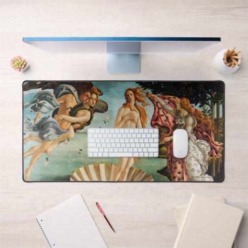 The Birth of Venus Sandro Botticelli Desk Mat