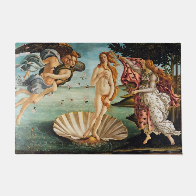 The Birth of Venus, Sandro Botticelli Doormat (Front)