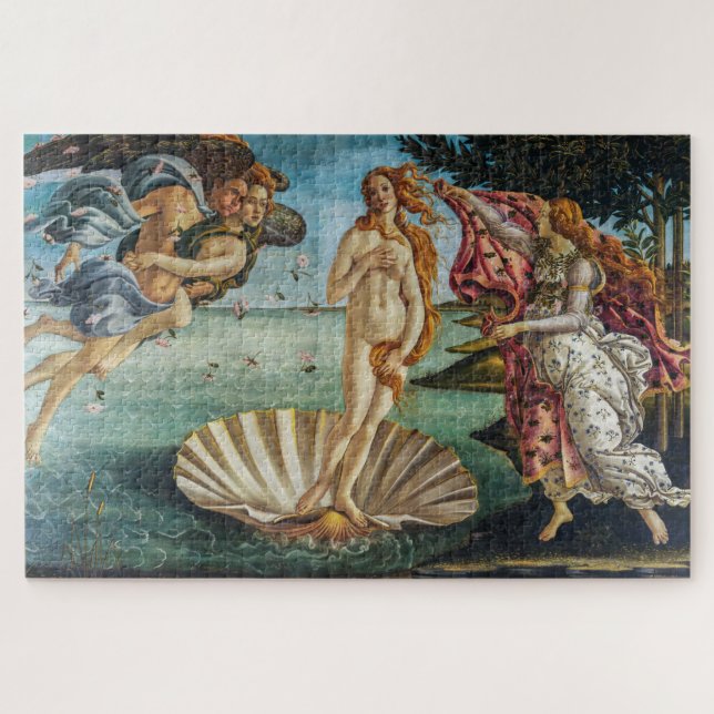 The Birth of Venus | Sandro Botticelli | Jigsaw Puzzle (Horizontal)