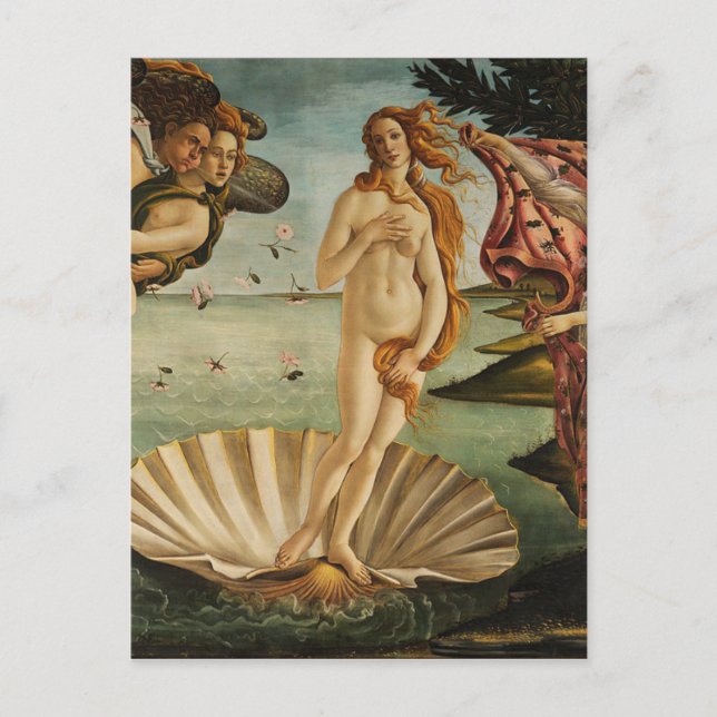 The Birth of Venus - Sandro Botticelli Postcard (Front)