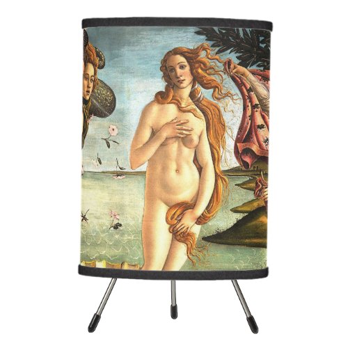 The Birth Of Venus Tripod Lamp