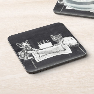 The Birthday Cake Harry Whittier Frees 1914 Beverage Coaster