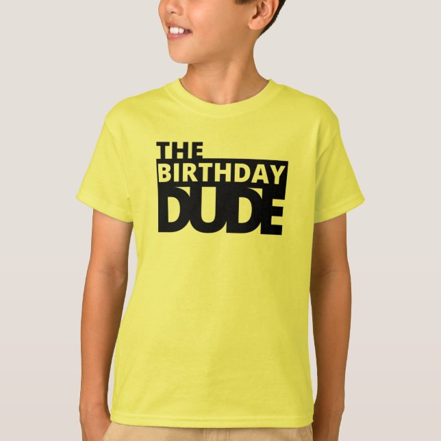 The Birthday Dude  Baby T-Shirt (Front)