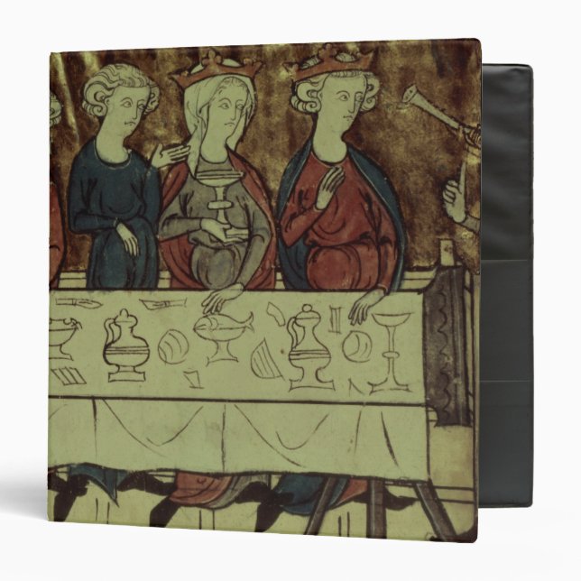 The Birthday Feast of Nubien, King of Armenia Binder (Front/Inside)