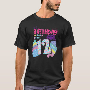 The Birthday Girl 12 Years Old Poppin' Fidget Toy T-Shirt