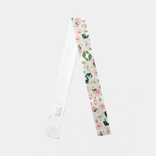 The Birthday Girl - Birthday Sash Airy Blush (Back)