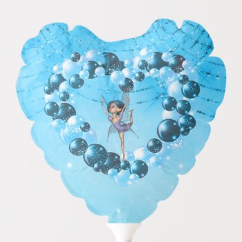 The Birthday Wish Fairy Balloon by stylishdesign1 at Zazzle