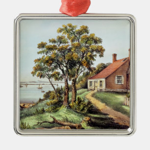 The Birthplace of Washington at Bridges Creek Metal Ornament