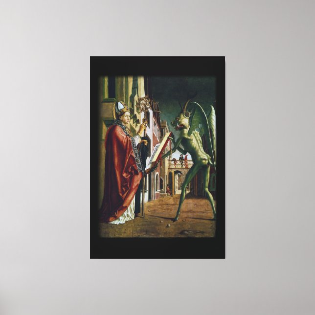 The Bishop and the Beast - 40x60 HUGE Canvas Print (Front)