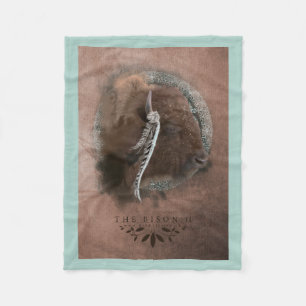 The Bison II - Fleece Blanket