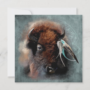 The Bison - Inviation, Invite Card