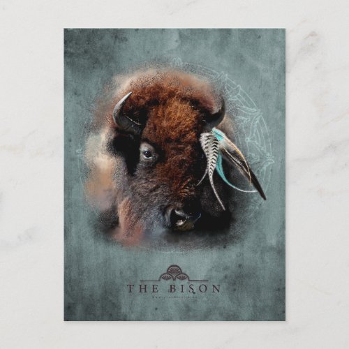The Bison _ Postcard