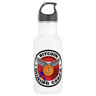 The Bitcoin Mining Corps Stainless Steel Water Bottle