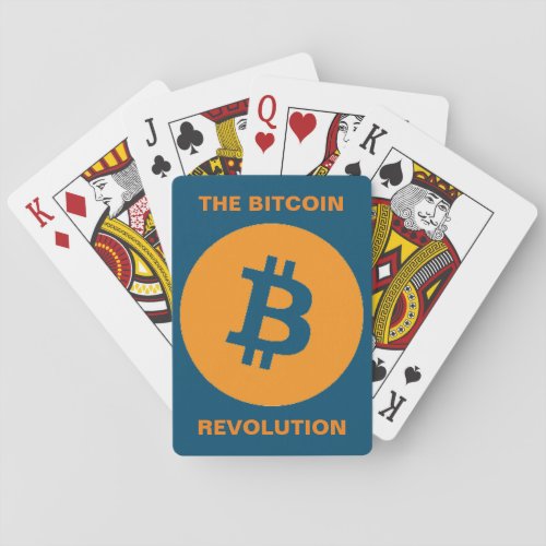 The bitcoin revolution Playing Cards