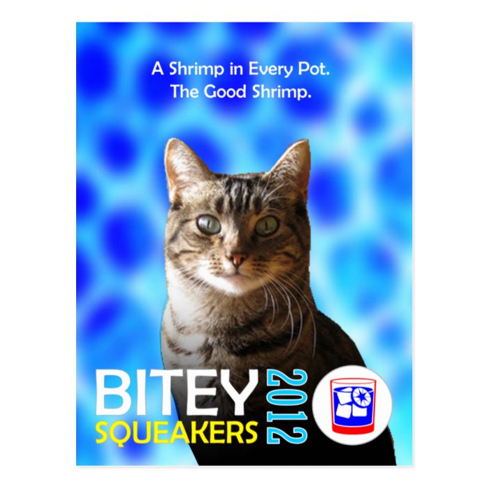 The Bitey/Squeakers Ticket (TM) Postcard 2