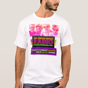 The BJM RADIO SHOW LOGO White T-Shirt