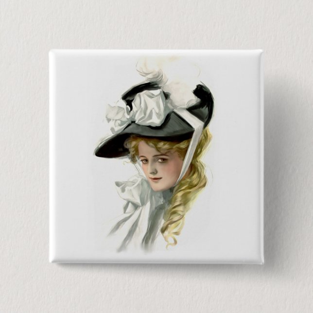 The Black Bonnet Button (Front)