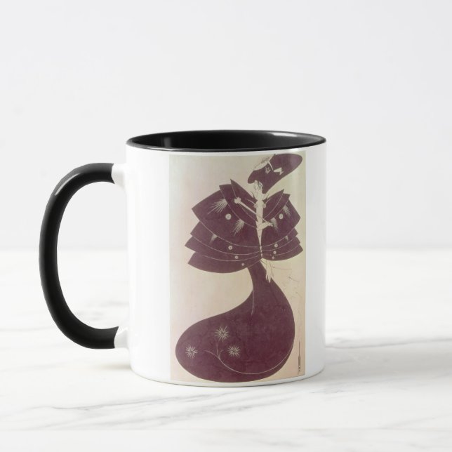 The Black Cape, illustration for the English editi Mug (Left)