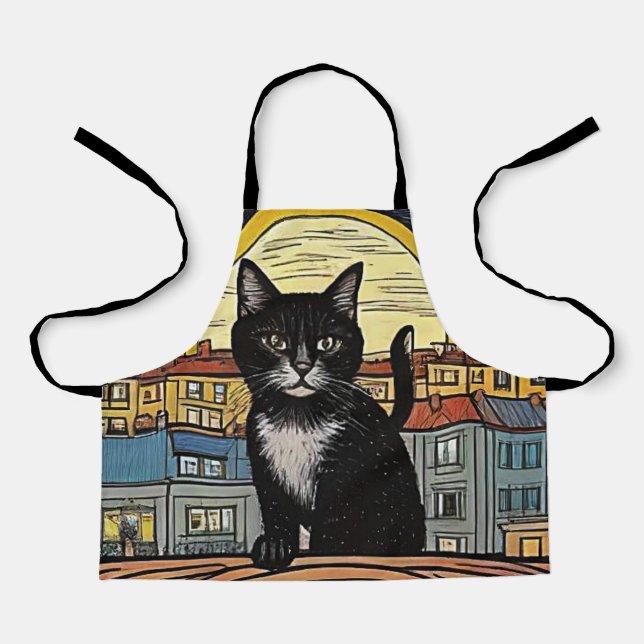 The Black Cat 4 Apron (Front)