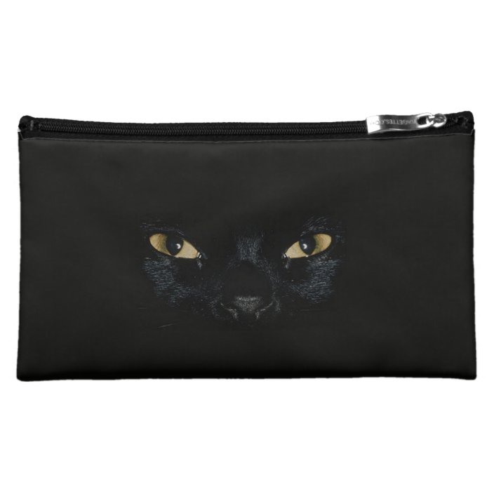 The Black Cat Makeup Bag Zazzle The Black Cat Makeup Bag Zazzle