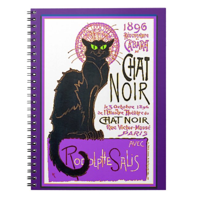 The Black Cat  Notebook (Front)