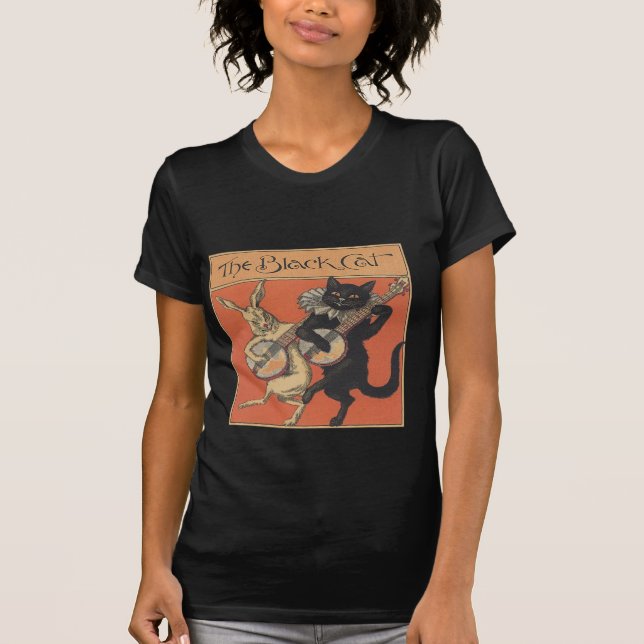 The Black Cat T-Shirt (Front)