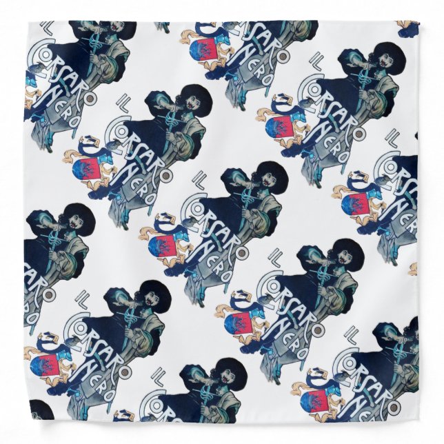 THE BLACK CORSAIR BANDANA (Front)