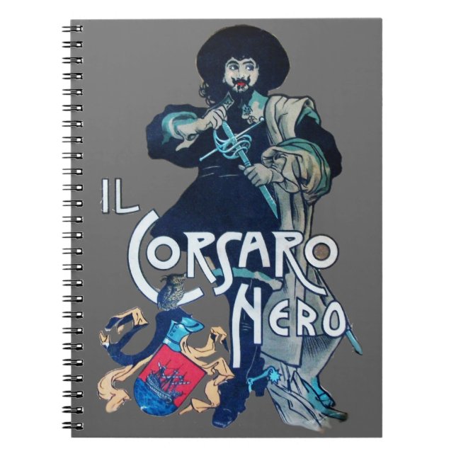 THE BLACK CORSAIR NOTEBOOK (Front)