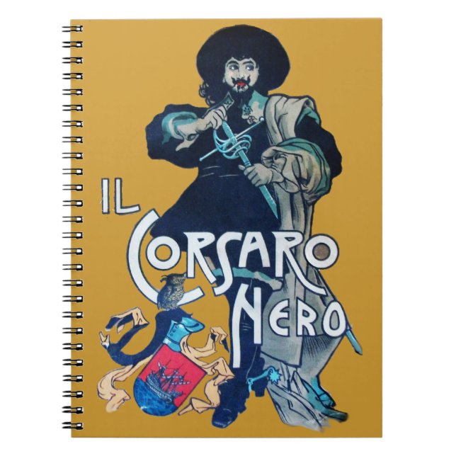 THE BLACK CORSAIR NOTEBOOK (Front)