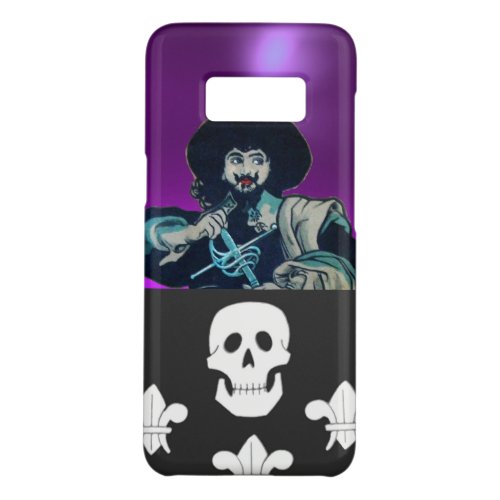 THE BLACK CORSAIR SKULL  FLEUR DE LIS Case_Mate SAMSUNG GALAXY S8 CASE