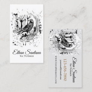 The Black Crow Business Card