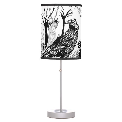 The Black Crow Table Lamp