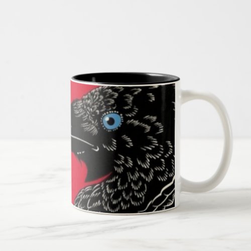 The Black Crow Two_Tone Coffee Mug