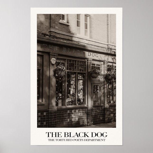 The Black Dog Poster (Front)