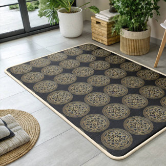 The black elegance Mangala Rug