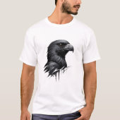 The Black Falcon Design T-Shirt (Front)
