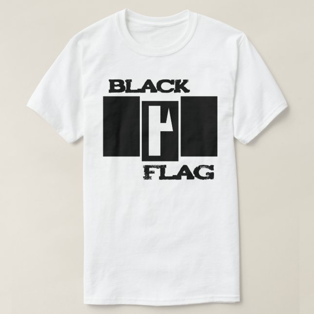 THE BLACK FLAG T-Shirt (Design Front)