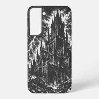 The Black Fortress by BurnsInHell Samsung Galaxy S22+ Case