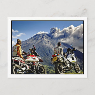 The black giant erupts Postcard