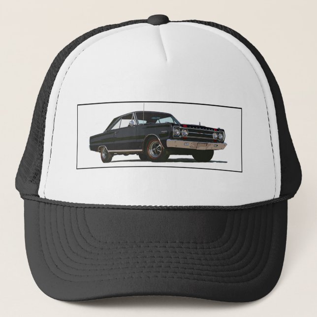 The Black GTX Trucker Hat (Front)