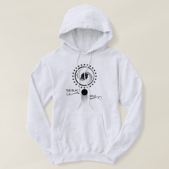 THE BLACK HOLE HOODIE (Design Front)