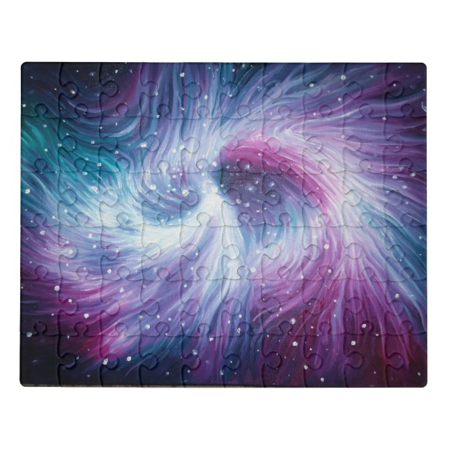 The black hole in the center of our galaxy jigsaw puzzle (Puzzle Horizontal)